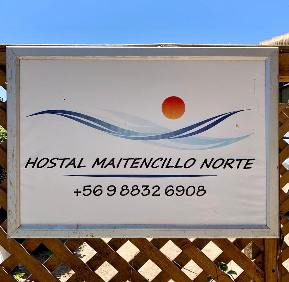 Hostal Maitencillo Norte Bagian luar foto