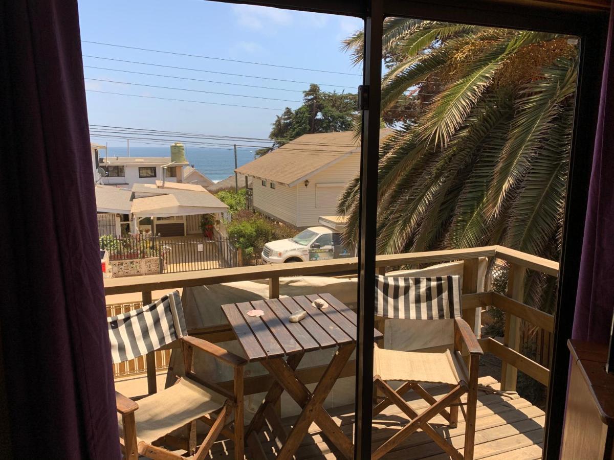 Hostal Maitencillo Norte Bagian luar foto